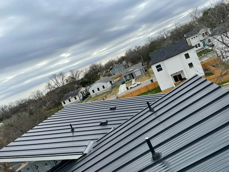 Standing seam metal roof panels with vents for Skylight Repair in Fruitridge Pocket